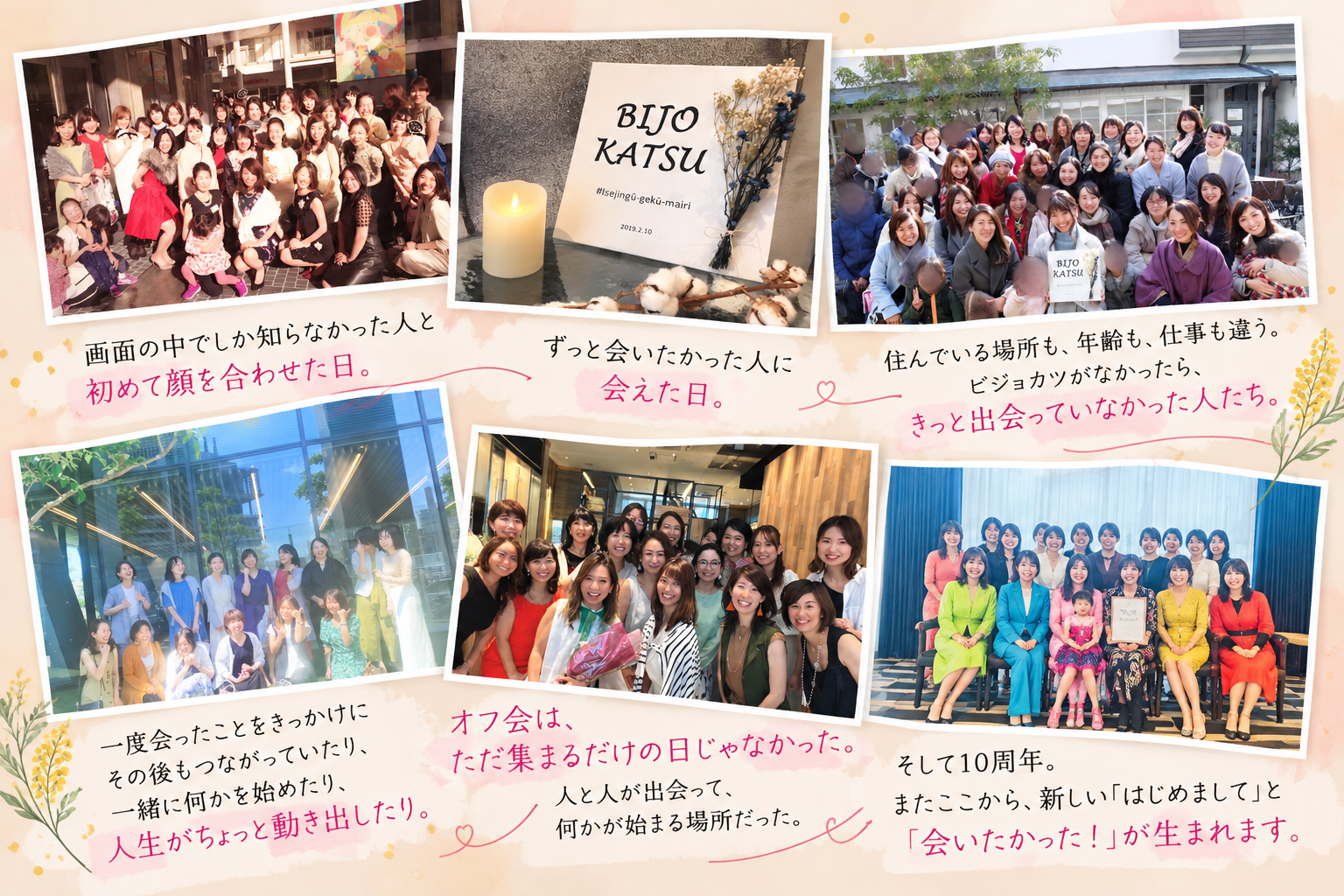 これまでのビジョカツオフ会